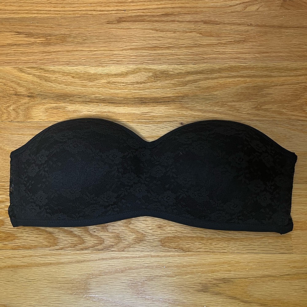 Victoria's Secret Black Bandeau Intimates